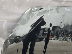 капот Ford Fiesta 6  Б/У Оригинал F7BBA16854AA