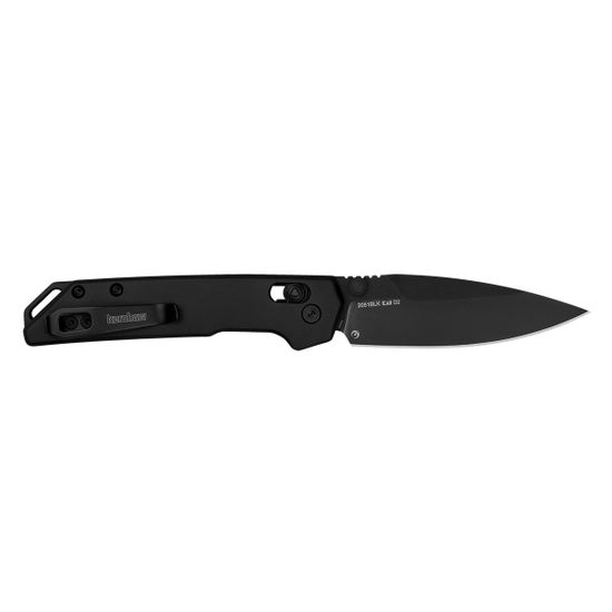 Нож KERSHAW 2051BLK mini Iridium - нож складной, черн. алюмин. рукоять, черн. клинок D2