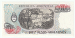 Argentina, 10 Pesos, 1983 - 1984, UNC