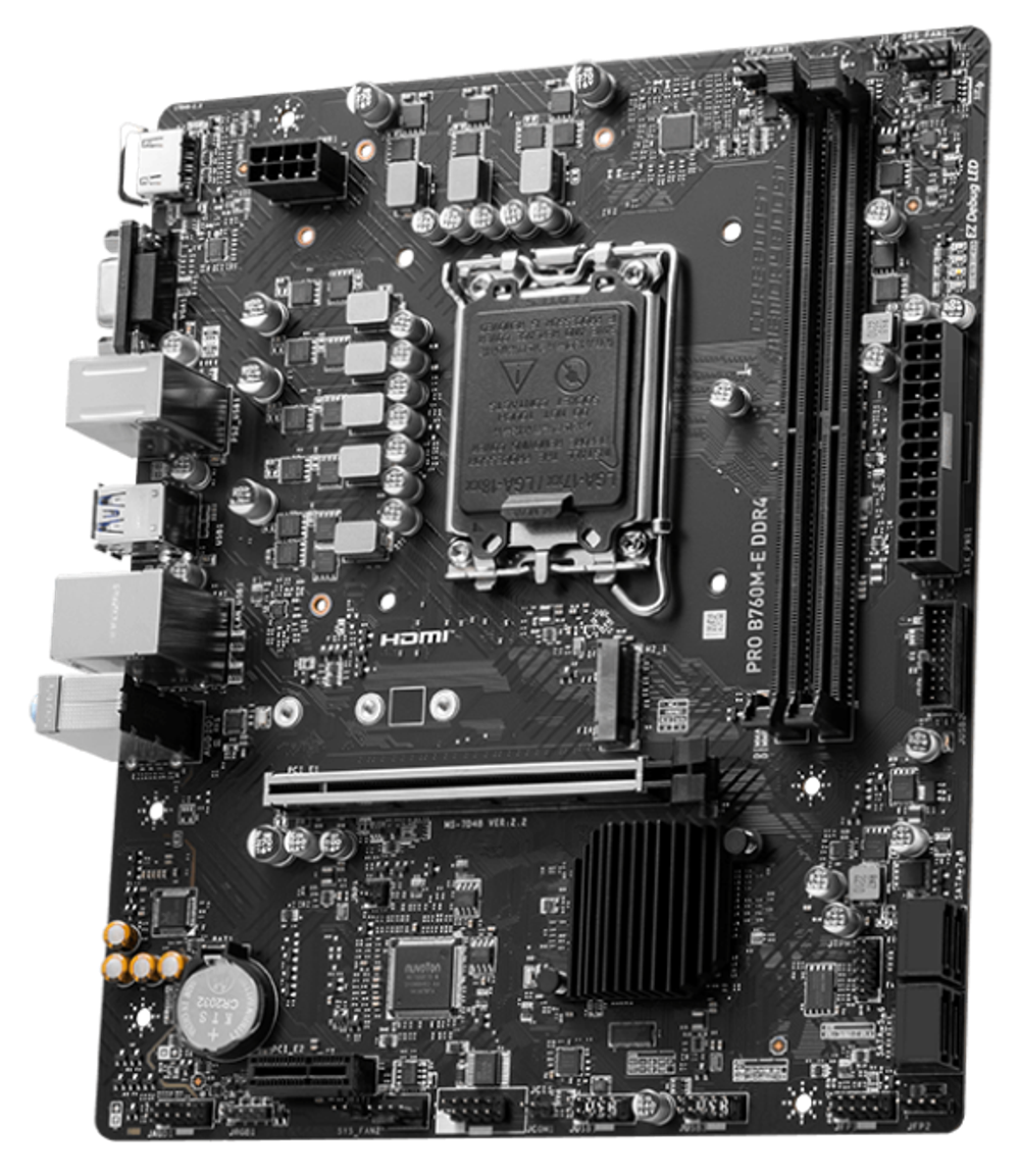 Материнская плата mATX MSI PRO B760M-E DDR4