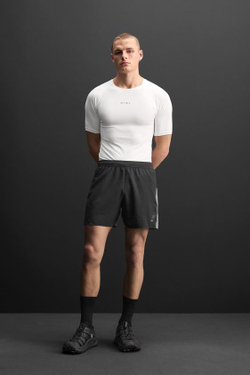 ZARA КОМПРЕССИОННАЯ ФУТБОЛКА ДЛЯ ЗАНЯТИЙ СПОРТОМ, БЕЛЫЙ