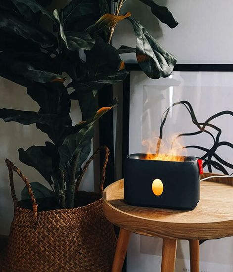 Ультразвуковой аромадиффузор Flame black, Sens