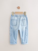 Джинсы карго для мальчика Next AJ5-733, Светло-голубой