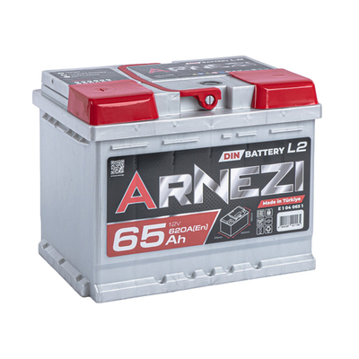 Аккумулятор ARNEZI DIN SMF 65 А/ч прямой L+ 242x175x190 L2 EN 620 А
