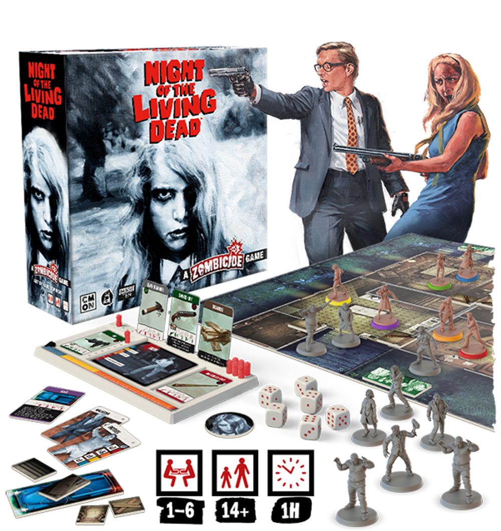 Zombicide Night of Living Dead на английском языке