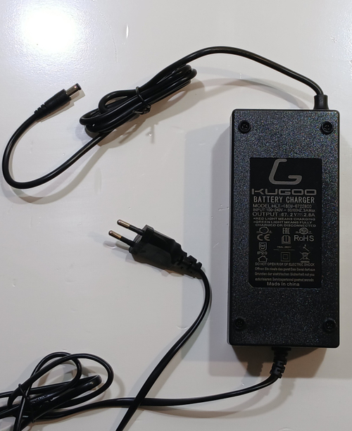 Зарядное устройство Электровелосипед KUGOO V3 MAX