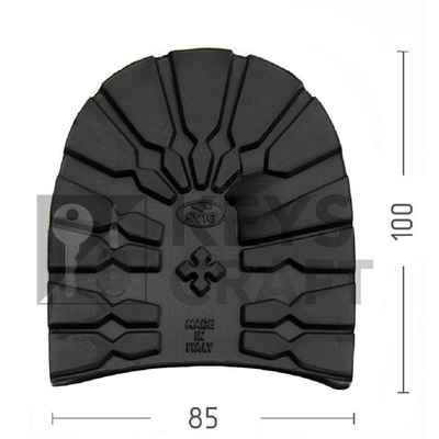 Набойка 236 SVIG TACCHI TRAPPER №4, цв. черный 15010