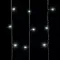 Светодиодный занавес 1*9 м., 900 белых LED ламп, черный провод ПВХ, LTC (PCL901-11-2W)