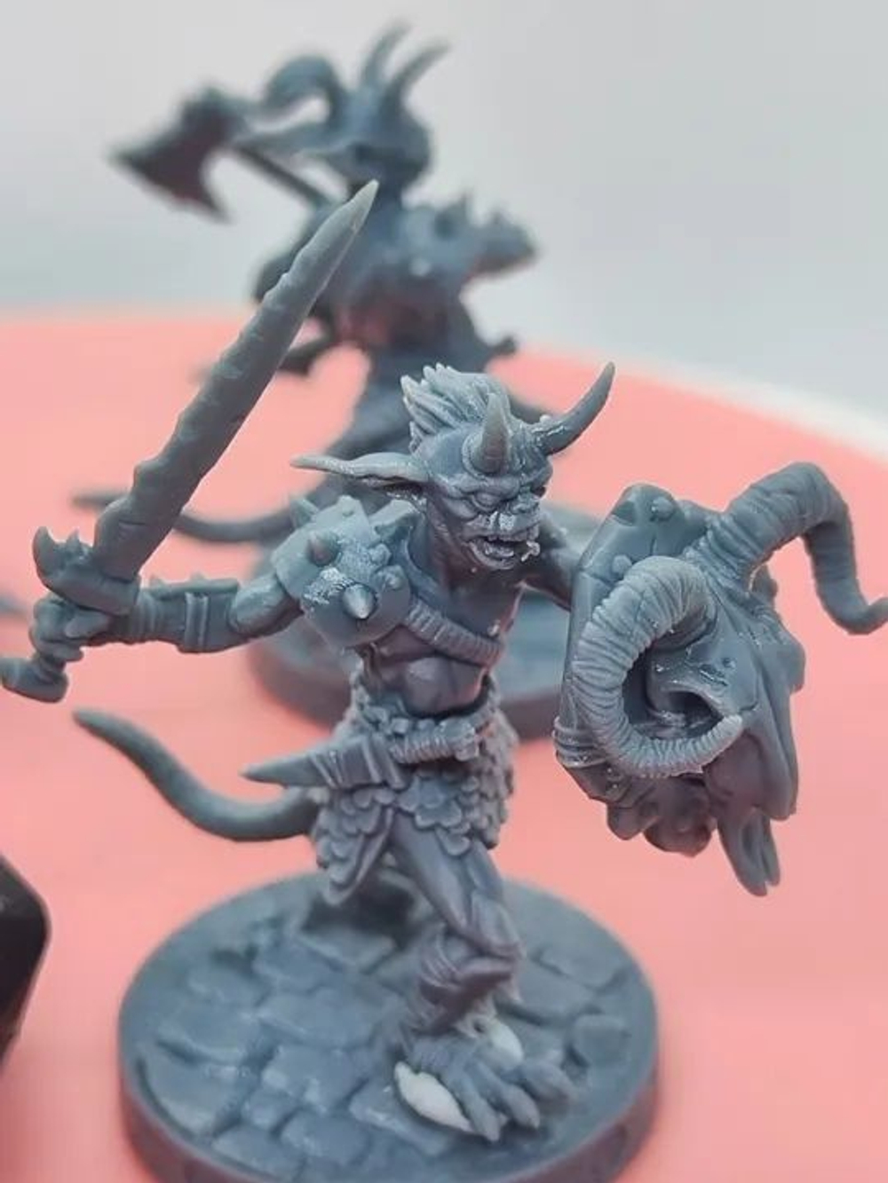 набор из 4шт Падших ДнД DnD миниатюры набор Catacombs of Anguish