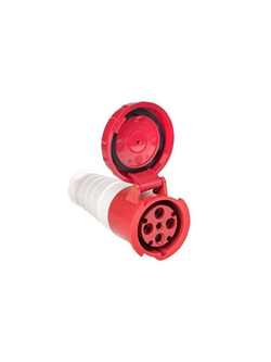 Розетка кабельная 63А 380В 3P+РЕ IP67 (234) EKF ps-234-63-380