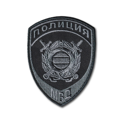 Нашивка ( Шеврон ) На Рукав Нового Образца ( Приказ №777 ) Полиция ООП МВД Графит