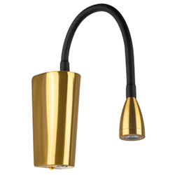 808641 Бра MURO III COB LED 3W 200LM 30G ЛАТУНЬ 3000K