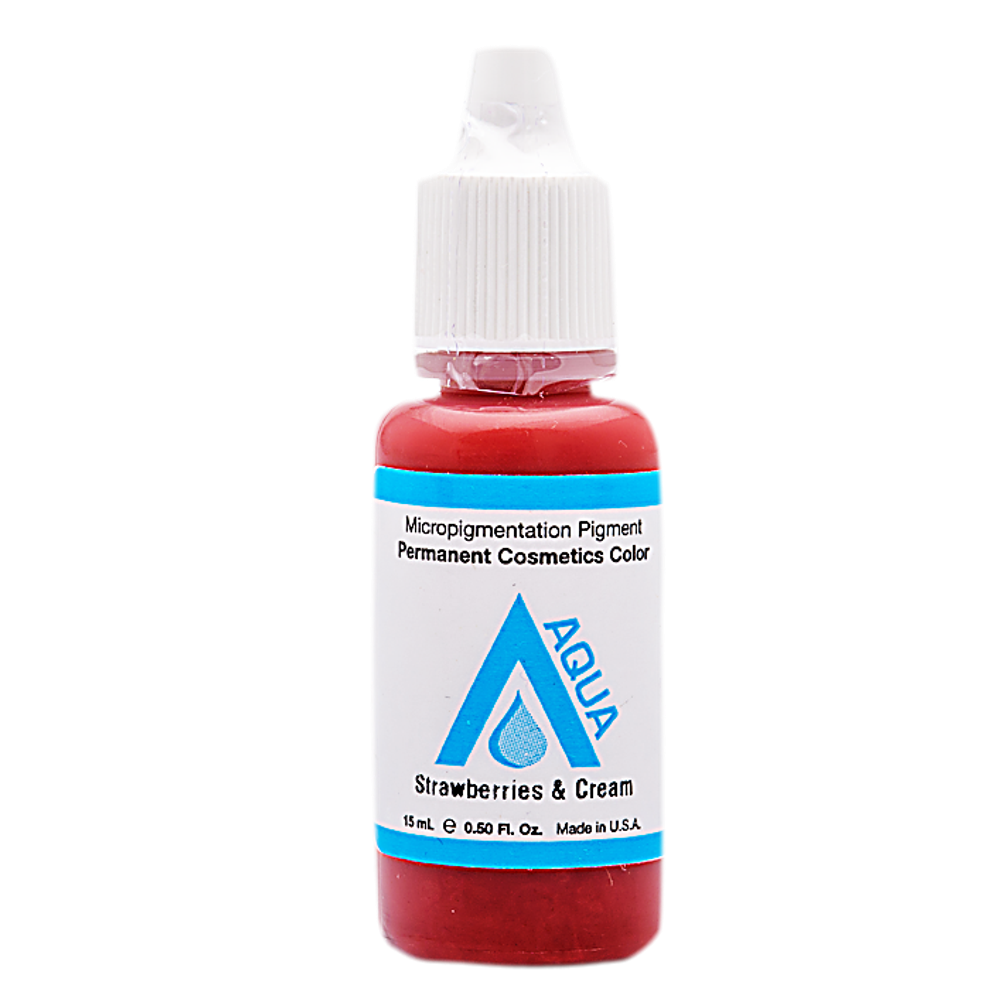 Купить пигмент для татуажа Aqua Strawberries&amp;Cream, 15мл