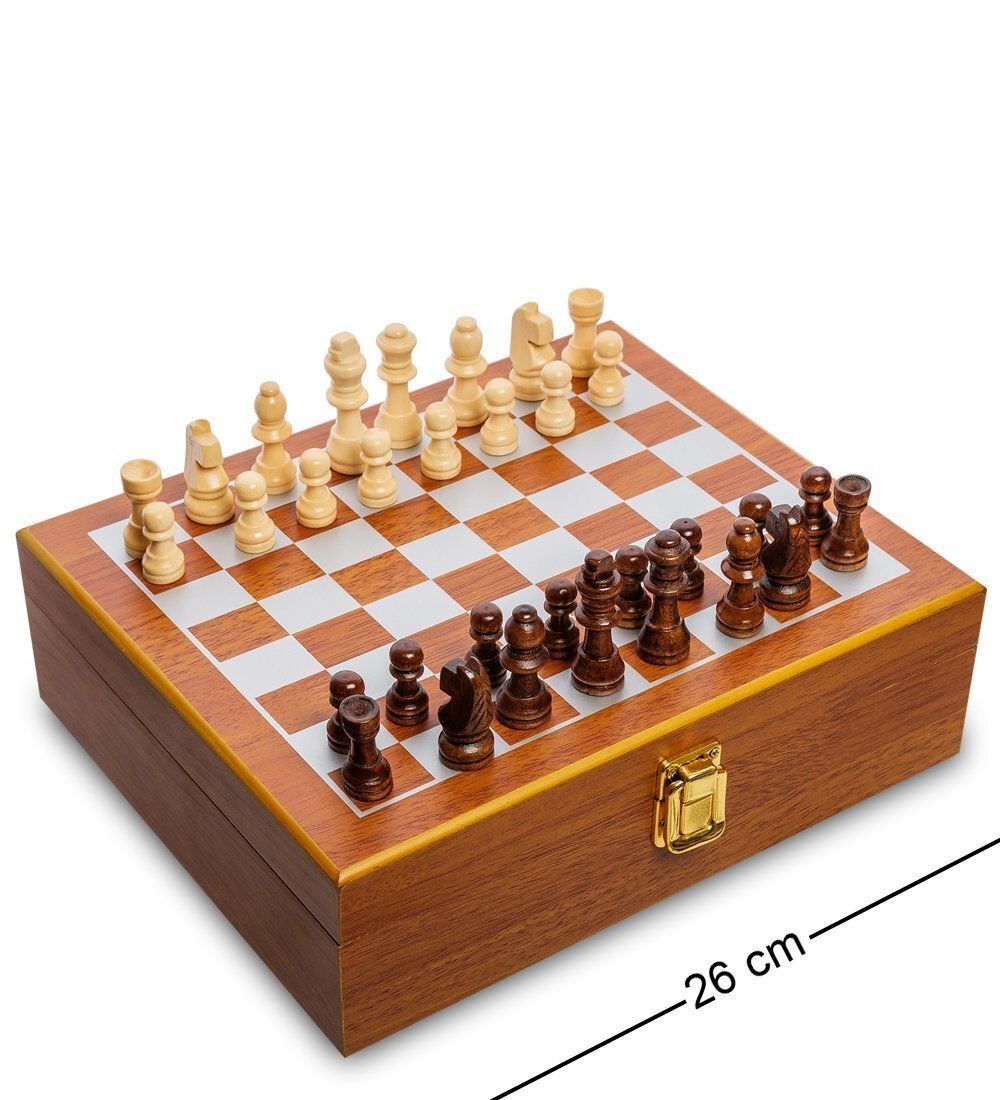 GT-44 Подарочный набор фляжка 500 мл с шахматами «Лучший охотник»