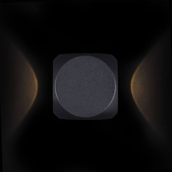 Уличный настенный светодиодный светильник Maytoni Bond Street O015WL-L4B