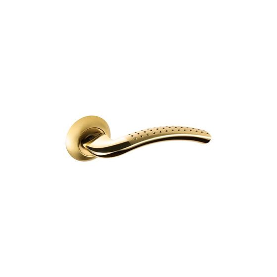 Дверная ручка Bussare Pratico A-09-10 золото/матовое золото
