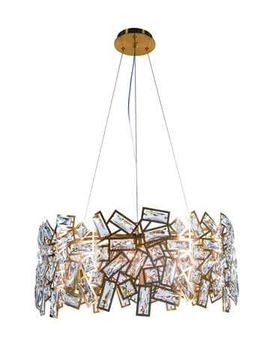 6031P/8A PLATING BRASS+CLEAR (1) Люстра NW