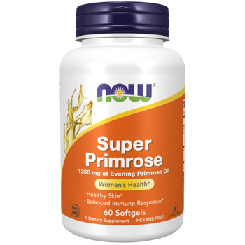 Now Foods Super Primrose 60 softgels, Масло примулы вечерней