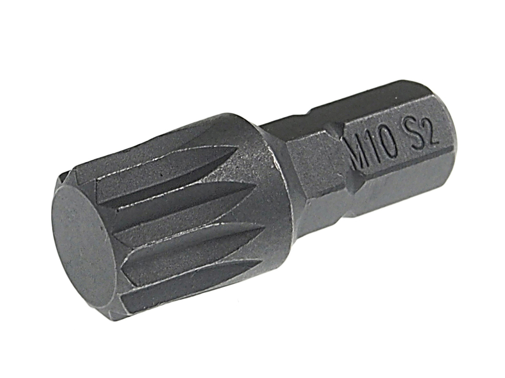 Бита SPLINE M10х25мм 1/4" JTC