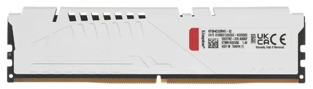 Модуль памяти DDR5 32GB Kingston FURY KF564C32BWE-32