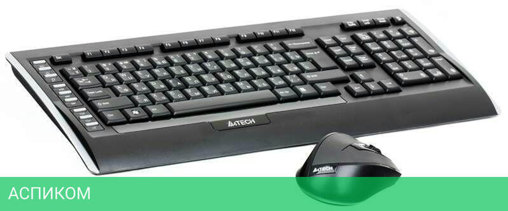 Набор периферии A4Tech 9300F черный