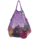 Сумка хозяйственная 35х50см «Авоська» фиолетовая