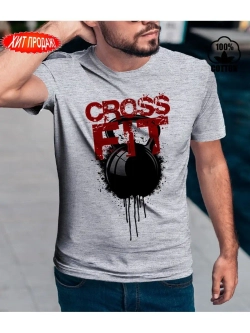 Футболка кросс фит/мужская kross fit