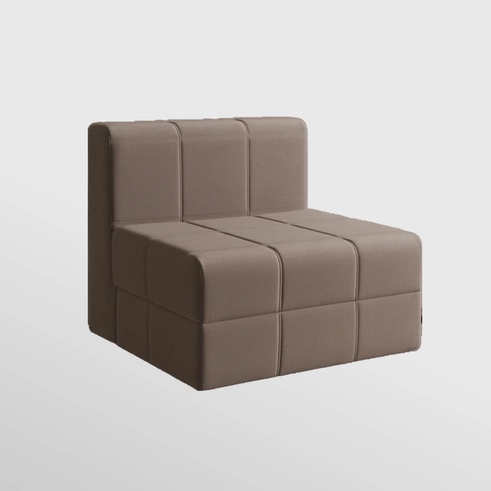 Кресло кровать раскладное бескаркасное 200х90 (стоун вивальди)