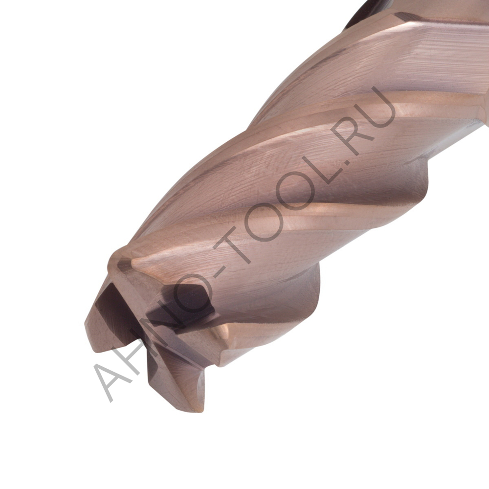 Фреза монолитная твердосплавная BRGM-4R-D12.0R1.0 AHNO