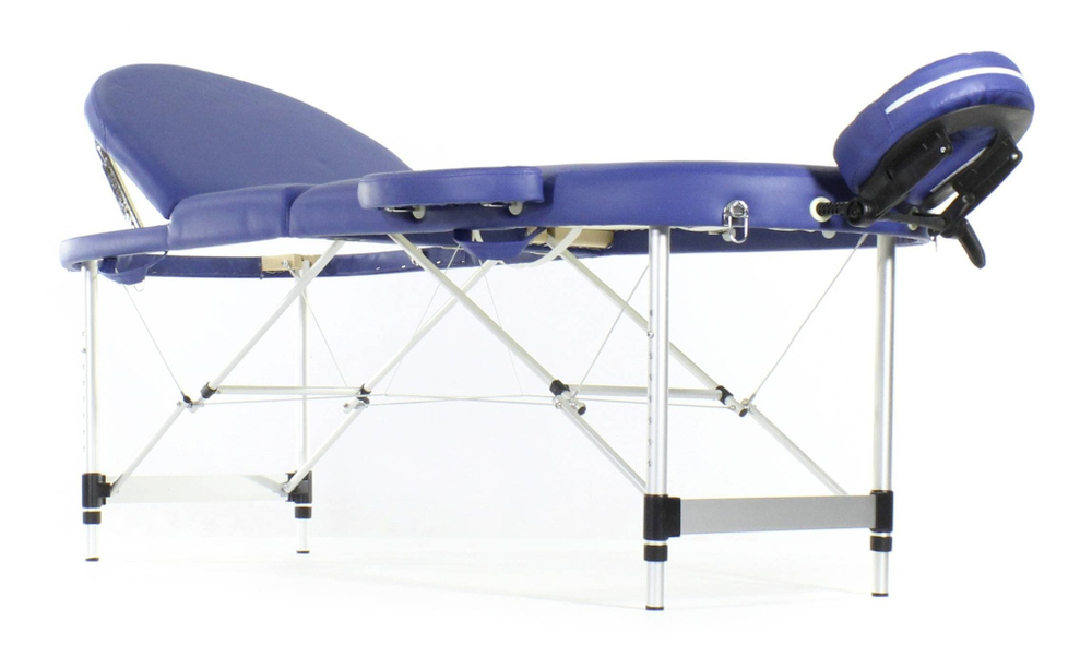 Массажный складной стол JFAL03 овал