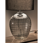 Лампа настольная mirage, D24 см с черным абажуром