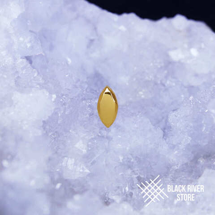 1K Marquise Edge PVD Yellow