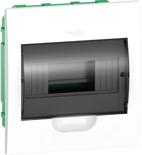 Бокс встраиваемый СП City9 Box 1 ряда 8мод. с прозр. дверцей SE EZ9E108S2FRU 348268