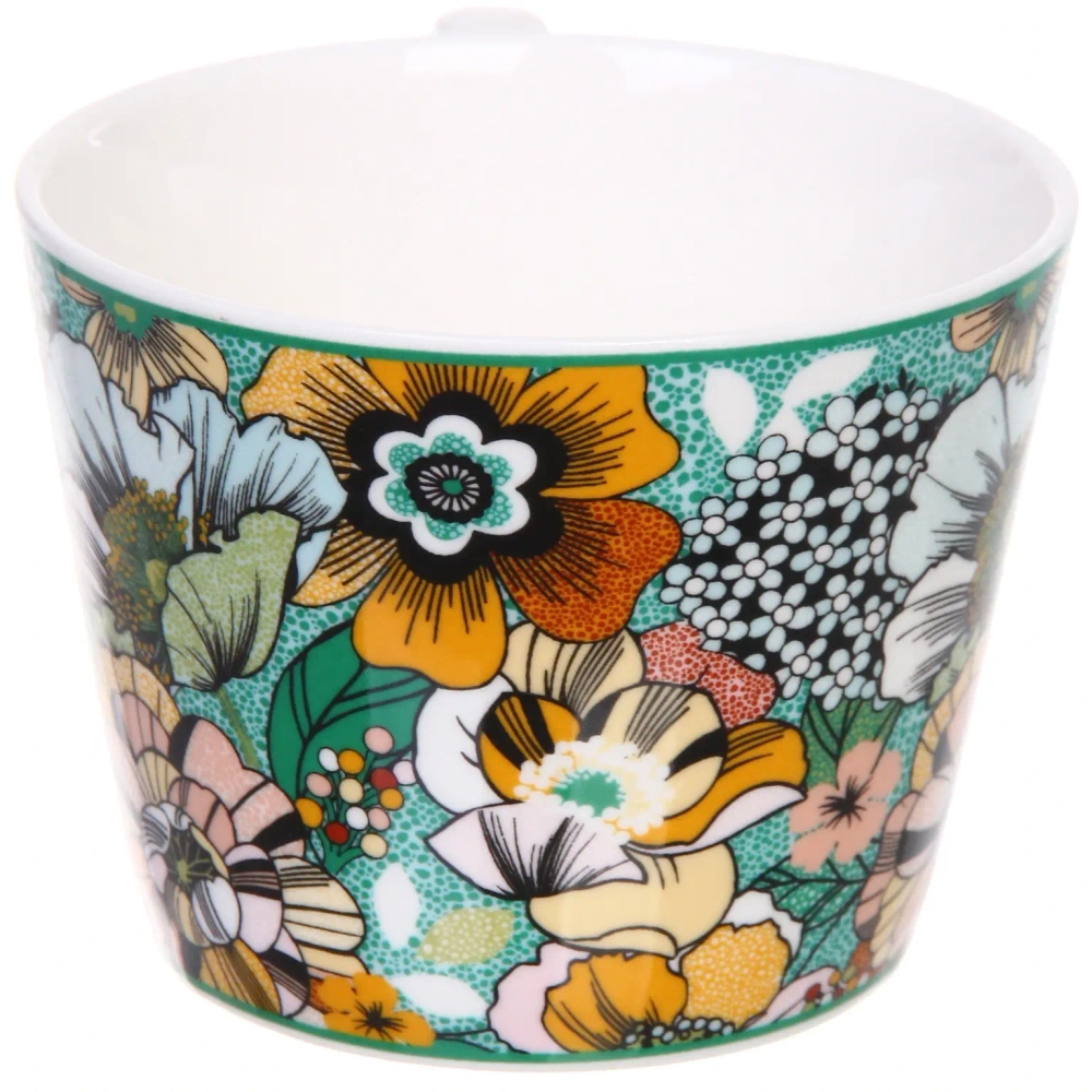 Чайная пара «Цветочная радуга» (кружка 230мл, блюдце)