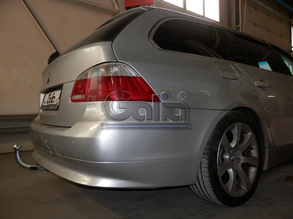 Фаркоп оцинкованный Galia B022C для BMW 5-Series E60 седан / E61 универсал 2003-2010(паспорт и сертификат в комплекте)(без электрики)