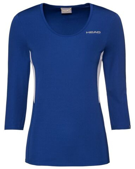 Женская теннисная футболка   Head Club Tech 3/4 Shirt W