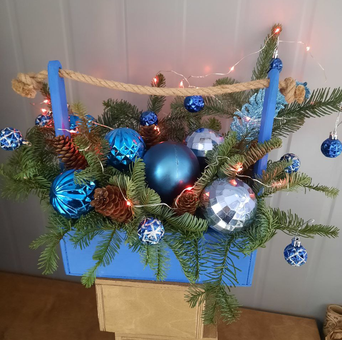 Композиция &quot;Синий иней&quot;