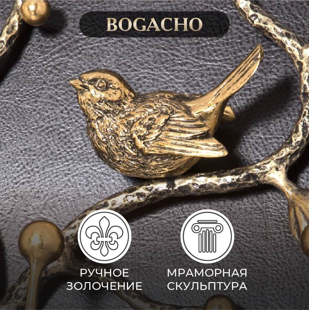 Вешалка настенная Терра (без зеркала) Каштан Амбер