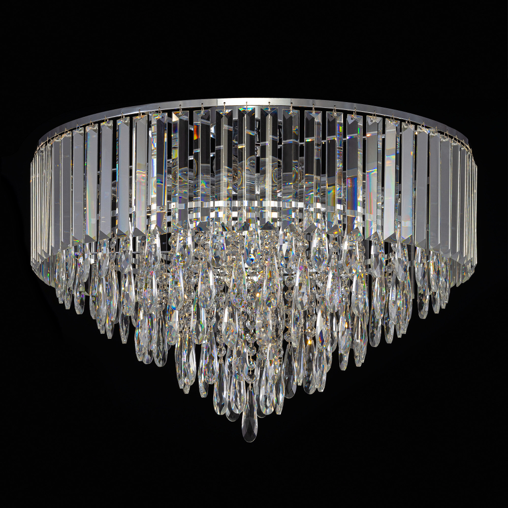 Citilux LEONNA CL320191 Люстра хрустальная Хром