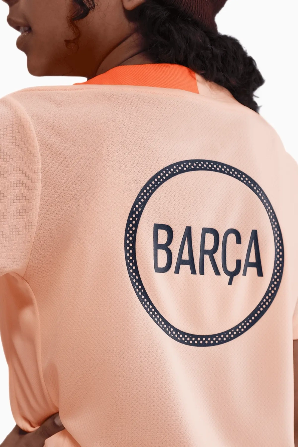 Футболка Nike FC Barcelona 25/26 Strike Junior - оранжевый