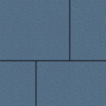 Тротуарная плитка КВАДРАТ 600х600 мм - Стандарт Синий