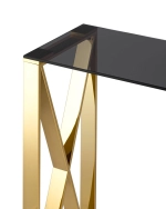 Консольный стол Stool Group КРОСС ECST-008-TG-SK