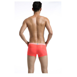 Мужские трусы боксеры оранжевые Cockon intimate lace Boxers 862