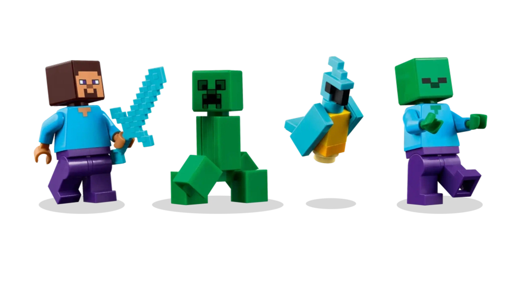 Конструктор LEGO Minecraft 21275 Дом в джунглях TNT