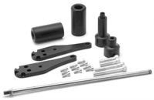 Слайдеры для мотоцикла Kawasaki ZX-10R 06-07, на раму, без резки пластика