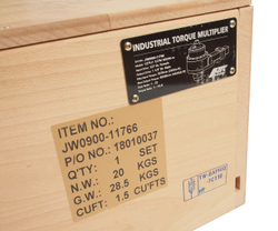 Мультипликатор 1/2"F x 1 1/2"M для усиления крутящего момента до 6000Нм JTC