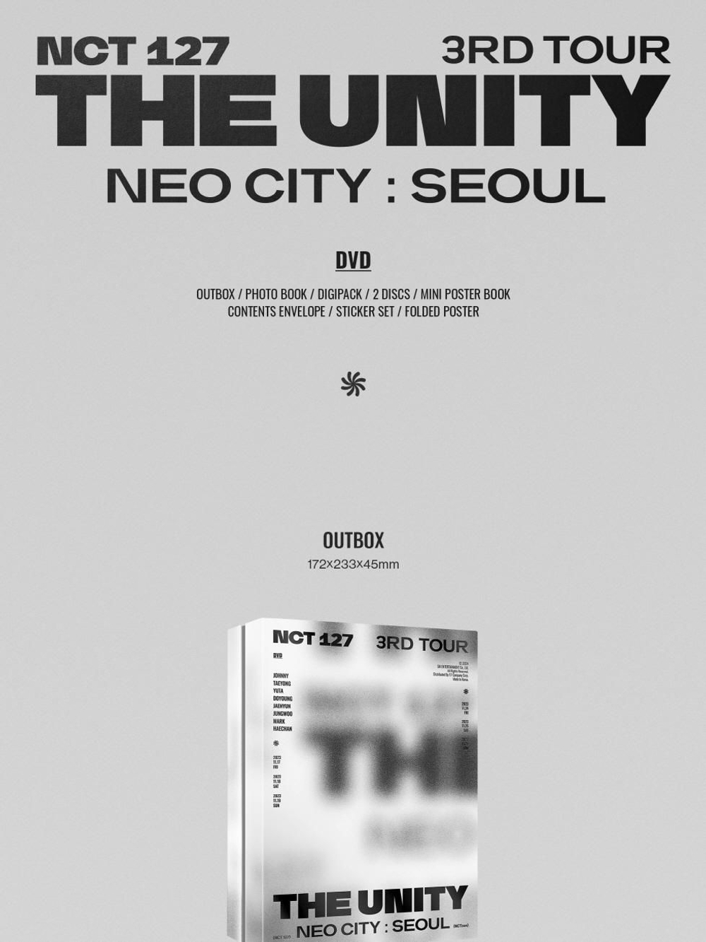 видео NCT 127 - NEO CITY : SEOUL - THE UNITY 3RD TOUR DVD