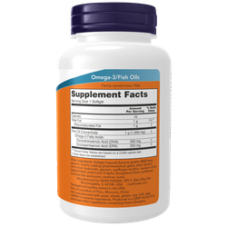 Now Foods DHA-500 mg 90 softgels, ДГК-500, Рыбий жир