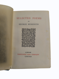 Книга "Избранные стихотворения" Джордж Мередит - 1910