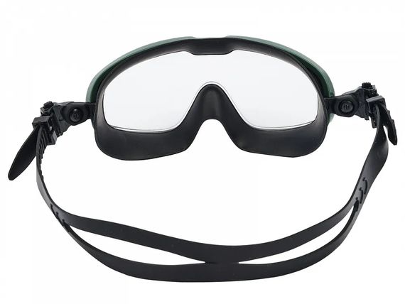 Очки для плавания детские Sargan Старт черный/зеленый